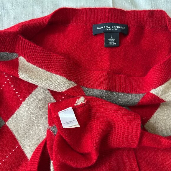 Banana Republic cashmere sweater L - Picture 2 of 4